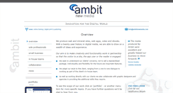Desktop Screenshot of ambitnewmedia.com