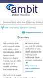 Mobile Screenshot of ambitnewmedia.com